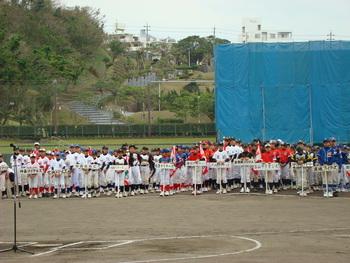 第17回浦添市スポーツ少年団軟式野球交流大会＜開会式＞