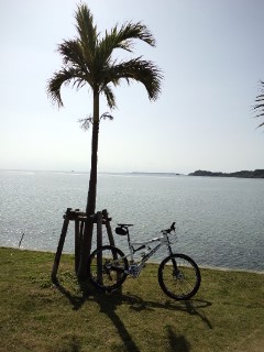 沖縄輪業サイクリング もうすぐ海中道路編♪