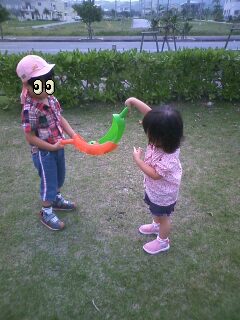 朝のお散歩