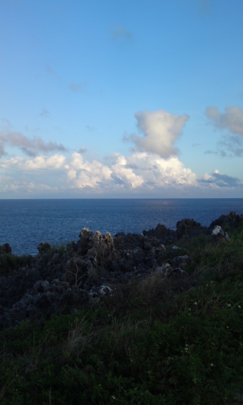 大東島の朝