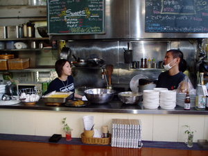 maru CAFE開店前♪