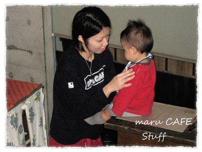 maru CAFE開店前♪