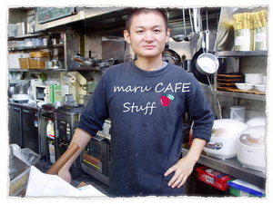 maru CAFE開店前♪