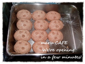 maru CAFE開店前♪