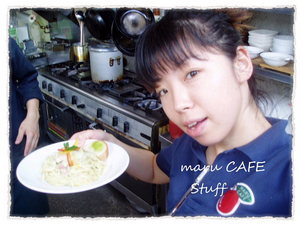 maru CAFE開店前♪