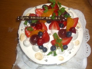 誕生日。