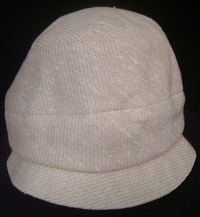白すっぽり帽