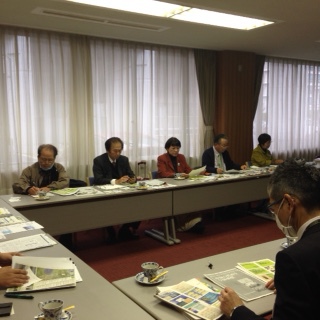 島根県で干拓事業を中止して再生に取り組む中海視察