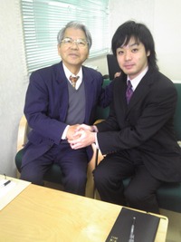 母校の元校長を訪ねて(旅33日後・2月1日)