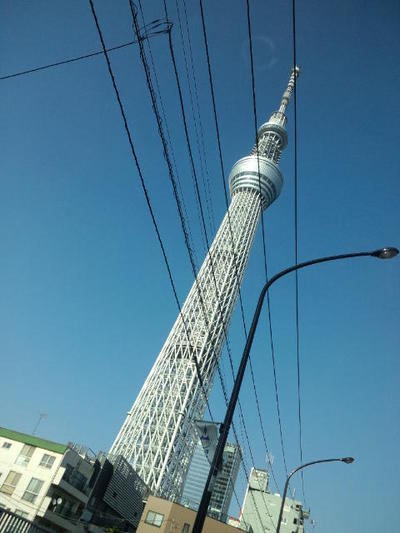 東京スカイツリーーーーー!!!