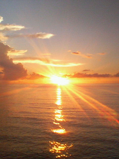 今日の夕焼け☆