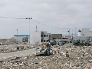 宮城県石巻の大震災支援にいきました