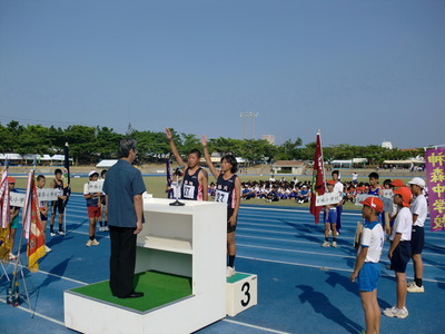 浦添市小中陸上競技大会