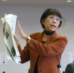 知事に米紙への広告要求