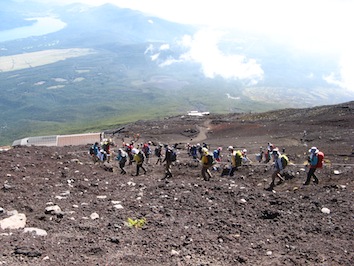 富士山　初登頂してきました！４下山篇