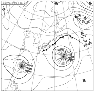 台風１５号１５