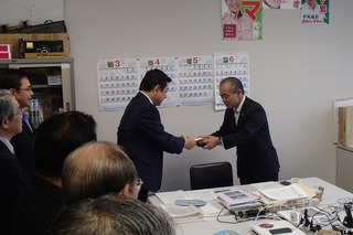 ☆中城湾港泡瀬地区埋立事業に関する県議会への要請☆