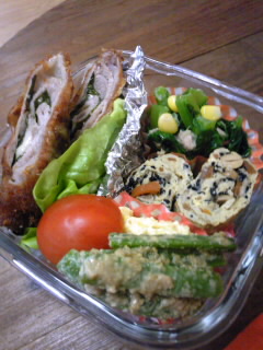 今日のお弁当