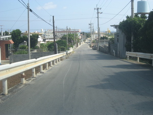 粟国島メインストリート
