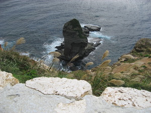 与那国島の観光名所 立神岩