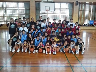 第1回ユーグレナバスケ教室