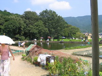 釣り堀へ行く