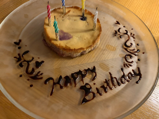 よっちゃん亭で誕生日 よっちゃん亭で誕生日