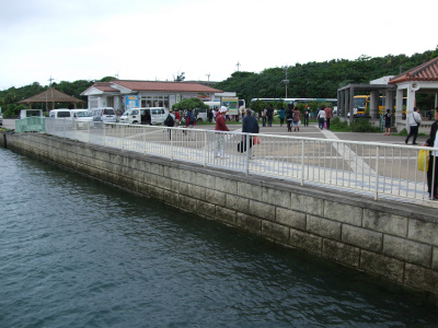 今朝の西表島(沖縄竹富町)