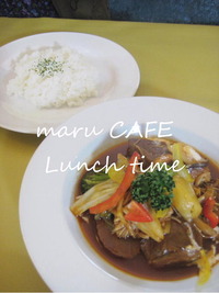 あーちゃんとmaru CAFEランチ♪