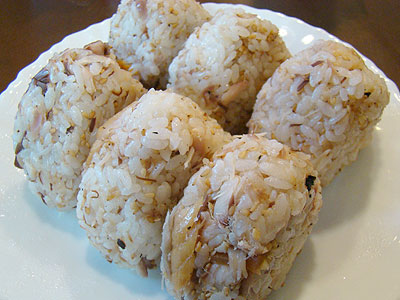 アジ飯のおむすび おにぎり
