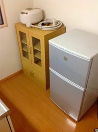 家電家具付き。久米の1ルーム