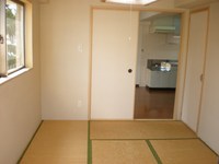 室内明るい。松川の2LDK