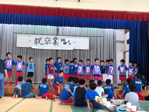 6年生を送る会 6年生を送る会