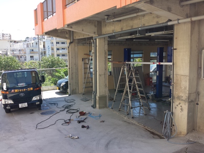 浦添市シャッター取り付け