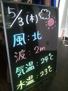 本日の沖縄!