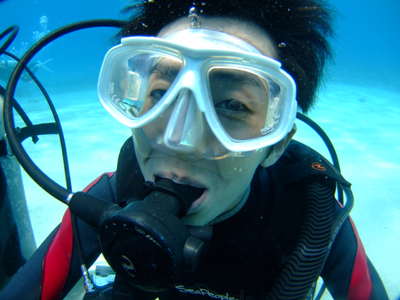 体験ダイビング! でむぶろぐ!!