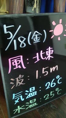 本日の沖縄!