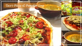 Halloween With Tacos Pizza