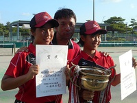 第27回知花杯中学生ソフトテニス選手権大会（最終日）