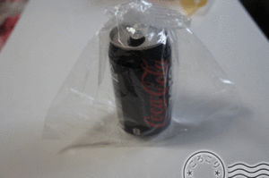空き缶ひとつ。