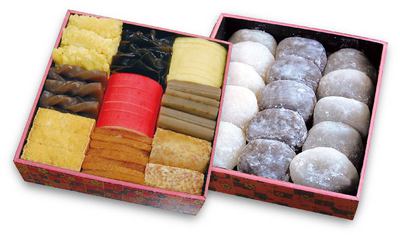 2013旧盆重箱もちセット