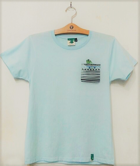 CAMP RYUKYU Tシャツ　T-SHIRT-YA.COM カエル　ポケット
