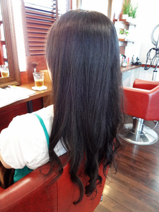リカール ロングレイヤー ふわゆる系ウェーブヘアー