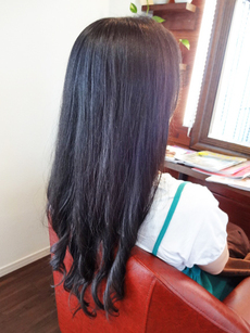 リカール ロングレイヤー ふわゆる系ウェーブヘアー