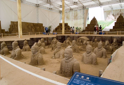 鳥取砂丘5 砂の美術館