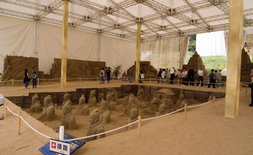 鳥取砂丘6 砂の美術館