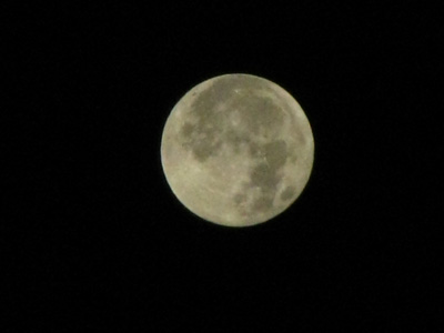 七夕の満月。