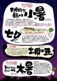 もうすぐ、小暑です。