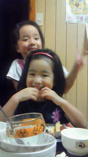 初お泊り♪