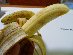 朝バナナ　（ダイエット　、、、では無いよっ）